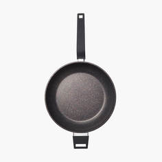 Сковорода глубокая с крышкой NADOBA серия Kosta 28см арт. 728915/751011