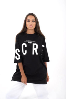 Футболка женская Little Secret 021064 черная one size