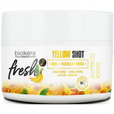 Восстанавливающая маска с бананом Salerm Mask Fresh Yellow Shot 250 мл