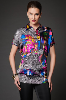 Блуза женская Арт-Деко R-1331 разноцветная 44 RU
