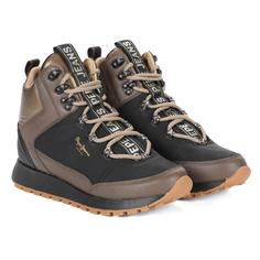 Ботинки женские Pepe Jeans London DEAN MIX PLS31375 черные 37 EU