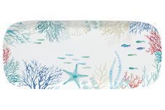 Блюдо прямоугольное Easy Life Море 40х17.5см, фарфор EL-R2158/THES_