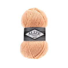 Пряжа ALIZE "Superlana maxi", 100г, 100м (акрил, шерсть) ТУ (502 Крем карамель), 5 мотков