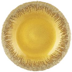 Тарелка Bronco Golden glow диаметр 28cм, стекло (336-141_)