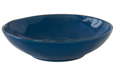 Тарелка суповая Easy Life Interiors 19см, 0.7л, синяя, фарфор EL-R2011/INTB_