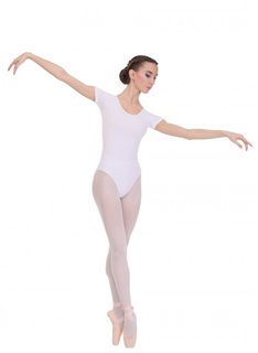 Купальник гимнастический детский Solo FD926, белый, 116
