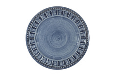 Тарелка закусочная Matceramica Augusta 22см, синяя, керамика MC-F566300328D1381_