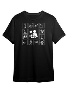 Футболка унисекс СувенирShop Portal/Портал/Головоломка 18 черная XL
