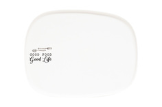 Тарелка закусочная Easy Life Kitchen Elements 20.5х16см, фарфор EL-R1902/KITE_