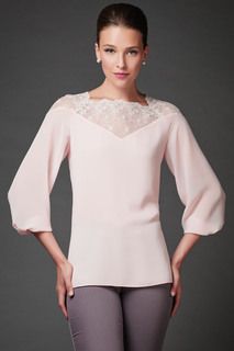 Блуза женская Арт-Деко R-1323 розовая 50 RU