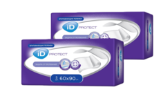 Пеленки ID Protect 60x90 5 шт. x 2