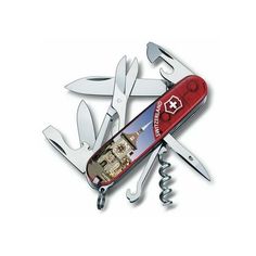 Нож Victorinox Climber Bern, 91 мм, 14 функций, красный 1.3703.TE6