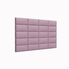 Мягкие обои Tartilla Velour Pink 15х30 см 4 шт.