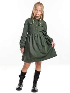 Платье детское Mini Maxi 7408, зеленый, 122