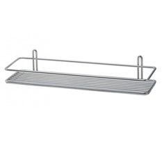 Полка прямоугольная, 1 ярус, 40?11,5?8,5 см, цвет хром No Brand