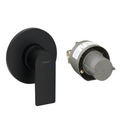 Смеситель для ванны Hansgrohe Rebris E 72658670 (внешняя и скрытая часть)