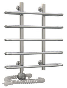 Электрический полотенцесушитель Акванерж вираж 600x500 левый тэн Aquanerzh