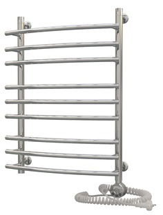 Электрический полотенцесушитель Акванерж модерн дуга групповая 700x400 правый тэн Aquanerzh