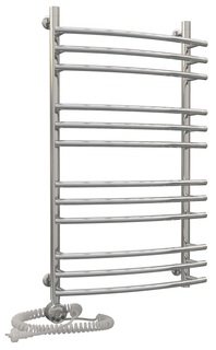 Электрический полотенцесушитель Акванерж модерн дуга групповая 1000x400 левый тэн Aquanerzh