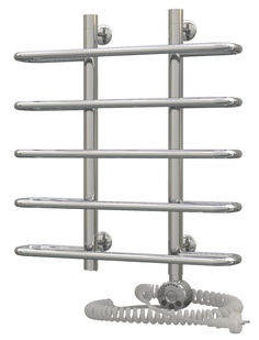 Электрический полотенцесушитель Акванерж вираж 600x500 правый тэн Aquanerzh