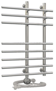 Электрический полотенцесушитель Акванерж модерн З 800x500 левый тэн Aquanerzh