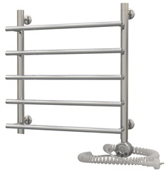 Электрический полотенцесушитель Акванерж модерн прямая 600x600 правый тэн Aquanerzh