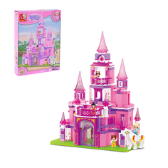 Конструктор Sluban Розовая мечта: замок принцессы 472 детали