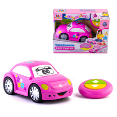 Игрушка машинка на радиоуправлении Bburago Junior 16-92003 розовая для девочки