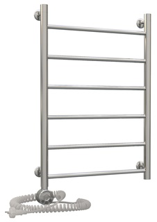 Электрический полотенцесушитель Акванерж прямая 700x600 левый тэн Aquanerzh