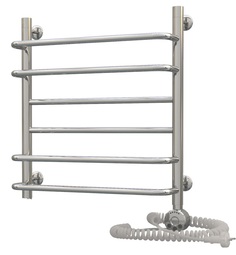 Электрический полотенцесушитель Акванерж скоба-прямая 600x500 правый тэн Aquanerzh