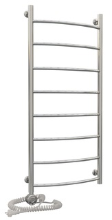 Электрический полотенцесушитель Акванерж дуга 1200x500 левый тэн Aquanerzh