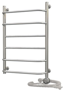 Электрический полотенцесушитель Акванерж трапеция-прямая 800x500 правый тэн Aquanerzh