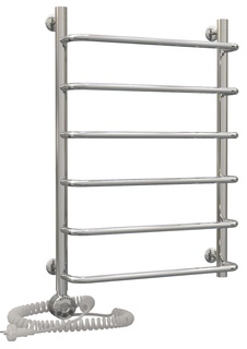 Электрический полотенцесушитель Акванерж скоба 800x500 левый тэн Aquanerzh