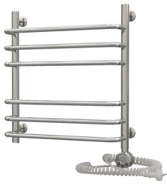 Электрический полотенцесушитель Акванерж скоба групповая 600x600 правый тэн Aquanerzh