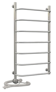 Электрический полотенцесушитель Акванерж трапеция 1000x400 левый тэн Aquanerzh