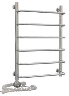 Электрический полотенцесушитель Акванерж скоба 700x600 левый тэн Aquanerzh