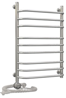 Электрический полотенцесушитель Акванерж трапеция групповая 800x500 левый тэн Aquanerzh