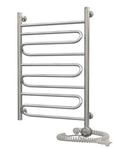 Электрический полотенцесушитель Акванерж зиг-заг 800x600 правый тэн Aquanerzh