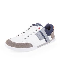 Полуботинки мужские INSTREET 179-21MV-518ST белые 45 RU