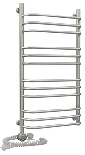 Электрический полотенцесушитель Акванерж трапеция групповая 1000x500 левый тэн Aquanerzh