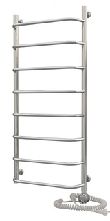 Электрический полотенцесушитель Акванерж трапеция 1200x600 правый тэн Aquanerzh