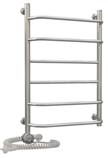 Электрический полотенцесушитель Акванерж трапеция-прямая 700x600 левый тэн Aquanerzh