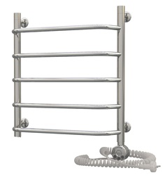 Электрический полотенцесушитель Акванерж трапеция 600x500 правый тэн Aquanerzh