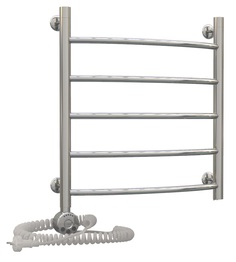 Электрический полотенцесушитель Акванерж дуга 600x500 левый тэн Aquanerzh