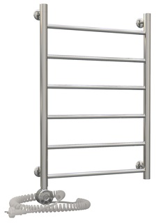 Электрический полотенцесушитель Акванерж прямая 800x500 левый тэн Aquanerzh