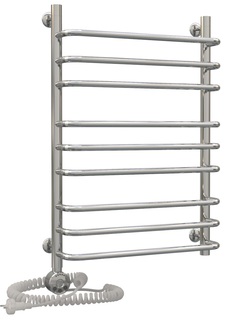 Электрический полотенцесушитель Акванерж скоба групповая 700x400 левый тэн Aquanerzh