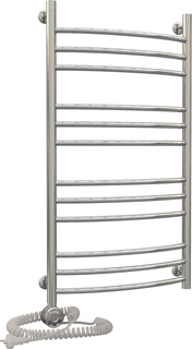 Электрический полотенцесушитель Акванерж дуга групповая 1000x400 левый тэн Aquanerzh