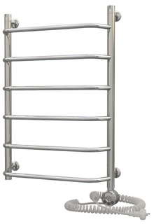 Электрический полотенцесушитель Акванерж трапеция 800x600 правый тэн Aquanerzh