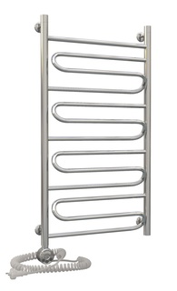 Электрический полотенцесушитель Акванерж зиг-заг 1000x400 левый тэн Aquanerzh