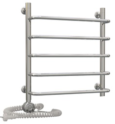 Электрический полотенцесушитель Акванерж скоба 600x500 левый тэн Aquanerzh